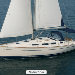 Voilier 10m à louer – Idéal pour balade, croisière côtière et initiation à la voile